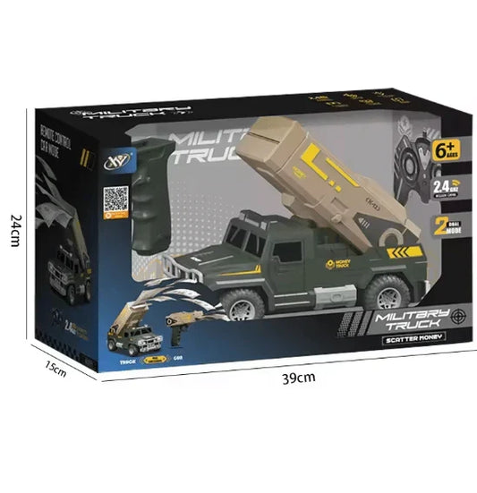 Remote Control Military Truck