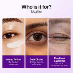 Numbuzin No.9 NAD+ Retinol Eye Cream for wrinkles & fine lines 0.33 fl oz